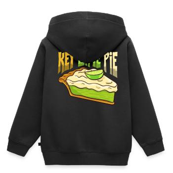 Key Lime Pie Lime Recipe West Florida - Kids Premium Organic Hoodie - black - Back - AI Model Kid Male (0cm)