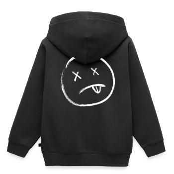 Tote Augen - Kinder Premium Organic Hoodie - Schwarz - Hinten - AI Model Kid Male (0cm)
