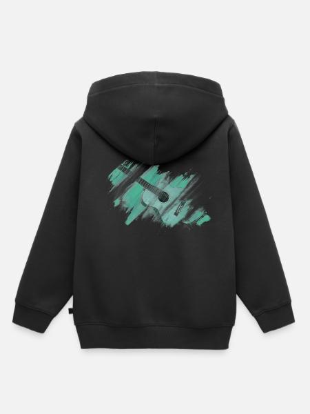 akustik gitarre - Kinder Premium Organic Hoodie - Schwarz