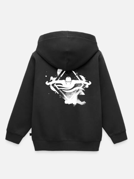 schwimmsport wassersport - Kinder Premium Organic Hoodie - Schwarz