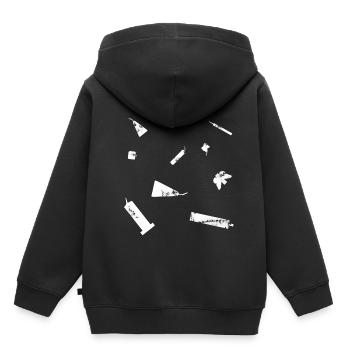 Pyro Collection - Sweat Premium à capuche enfant bio - noir - Dos - AI Model Kid Male (0cm)