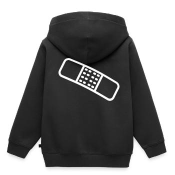 Pavement - Kids Premium Organic Hoodie - black - Back - AI Model Kid Male (0cm)