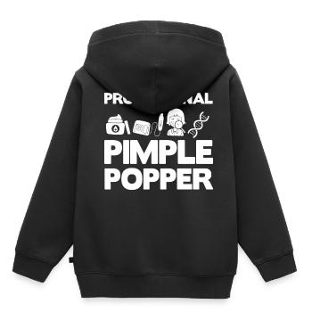 Dermatology Skin Care Skin Medicine Disease - Kids Premium Organic Hoodie - black - Back - AI Model Kid Male (0cm)