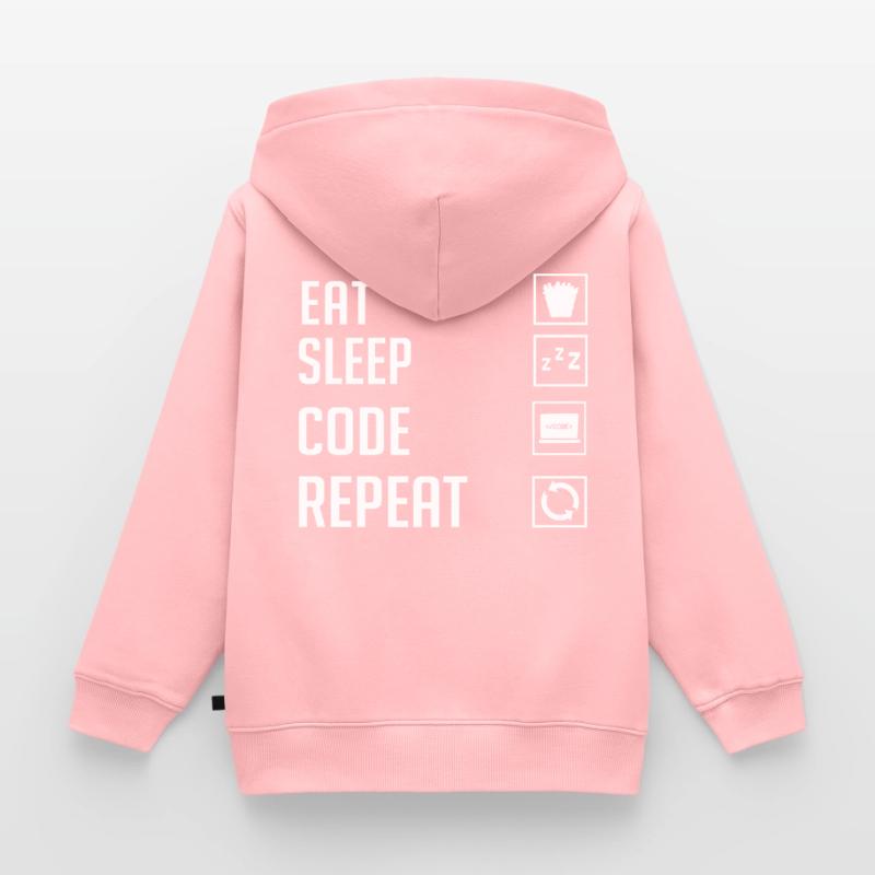 Programmierer Programmieren Computerentwickler Pc Kinder Premium Organic Hoodie