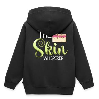 Dermatology Skin Care Skin Medicine Disease - Kids Premium Organic Hoodie - black - Back - AI Model Kid Male (0cm)