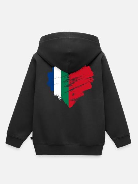Republik Maluku Selatan - Kinder Premium Organic Hoodie - Schwarz