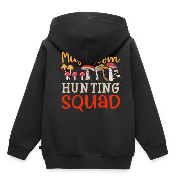 Ironisches Sprichwort: Gesundes Essen - Kinder Premium Organic Hoodie - Schwarz - Hinten - AI Model Kid Male (0cm)