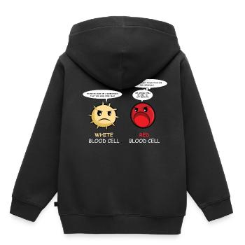 manger des cacahuètes cadeau d’amoureux des arachides - Sweat Premium à capuche enfant bio - noir - Dos - AI Model Kid Male (0cm)