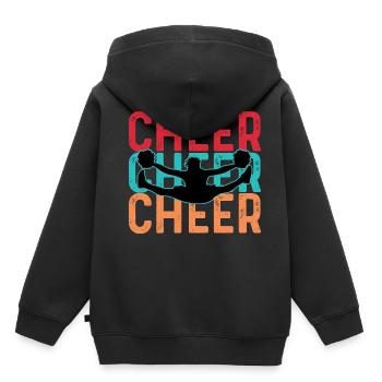 Cheering Cheer Varsity Players Poison - Kids Premium Organic Hoodie - black - Back - AI Model Kid Male (0cm)