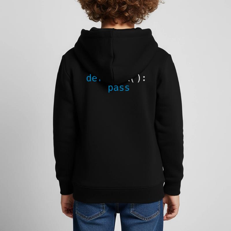 Python pass work Kinder Premium Organic Hoodie