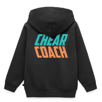 Cadeau d’entraîneur d’encouragement chorégraphe - Sweat Premium à capuche enfant bio - noir - Dos - AI Model Kid Male (0cm)