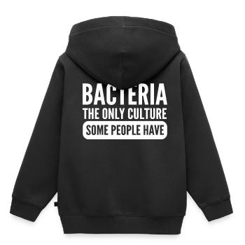 The only culture. Honest person poison - Kids Premium Organic Hoodie - black - Back - AI Model Kid Male (0cm)