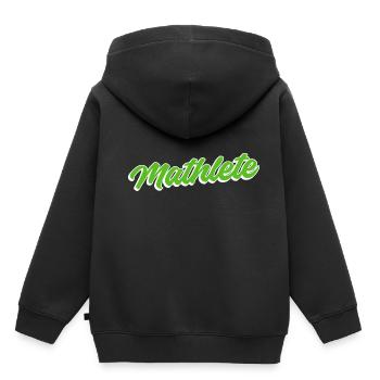 Mathled Studentenwissenschaftler Gift - Kinder Premium Organic Hoodie - Schwarz - Hinten - AI Model Kid Male (0cm)