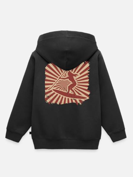 Stand up paddling - Kinder Premium Organic Hoodie - Schwarz