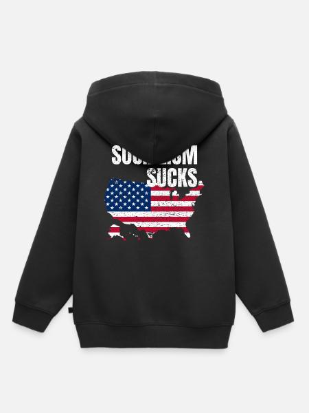 Socialism Sucks Anti Socialism Capitalism - Kids Premium Organic Hoodie - black