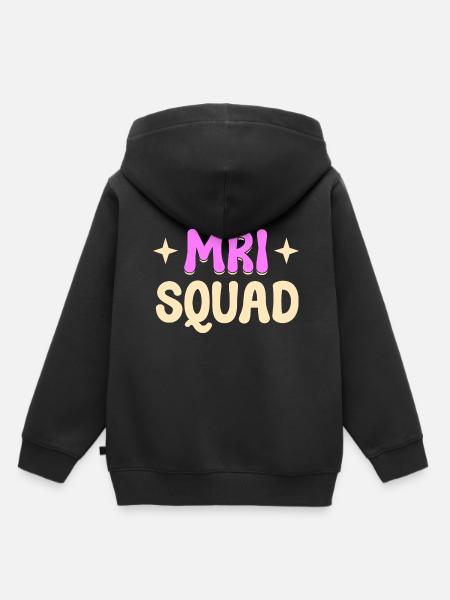 MRI Squad RAD Tech - Kinder Premium Organic Hoodie - Schwarz