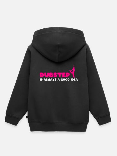 Dubstep-Liebhaber Dubstep-Künstler - Kinder Premium Organic Hoodie - Schwarz
