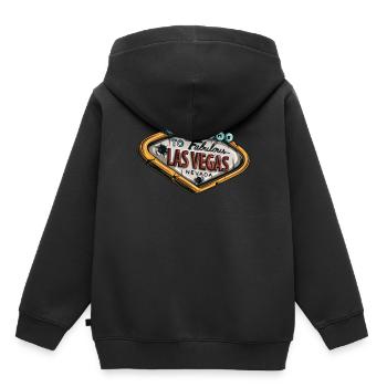 Las Vegas - Sweat Premium à capuche enfant bio - noir - Dos - AI Model Kid Male (0cm)