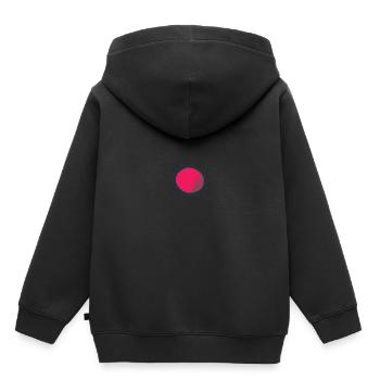 Red nose of a clown - Kids Premium Organic Hoodie - black - Back - AI Model Kid Male (0cm)