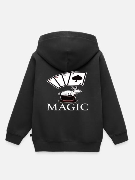Magic - Kinder Premium Organic Hoodie - Schwarz