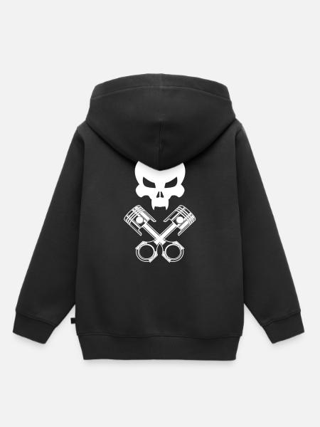 Motorsport - Kinder Premium Organic Hoodie - Schwarz