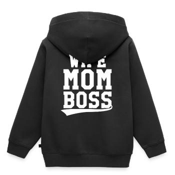 Meilleure maman - Sweat Premium à capuche enfant bio - noir - Dos - AI Model Kid Male (0cm)