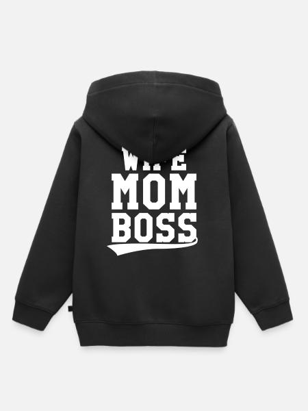 Beste Mama - Kinder Premium Organic Hoodie - Schwarz