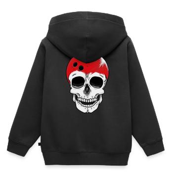 Bowlingball ball sport sport - Kids Premium Organic Hoodie - black - Back - AI Model Kid Male (0cm)
