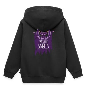 Wizard Role Playing Game - Kids Premium Organic Hoodie - black - Back - AI Model Kid Male (0cm)