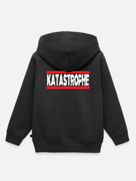 Katastrophe - Kinder Premium Organic Hoodie - Schwarz