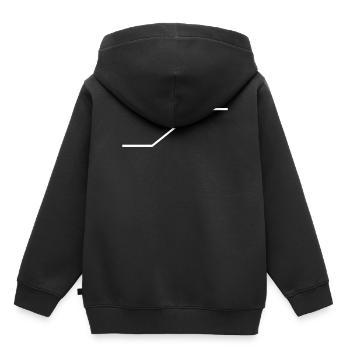 Accountants nose - Kids Premium Organic Hoodie - black - Back - AI Model Kid Male (0cm)
