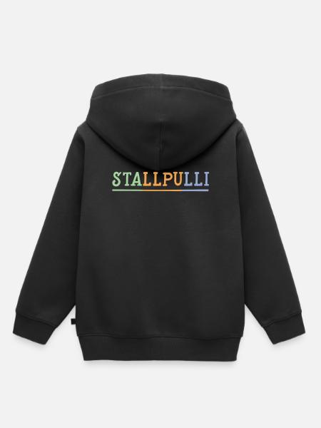 Stallpulli Reiter Reiten Pferde Pferd Geschenk - Kinder Premium Organic Hoodie - Schwarz