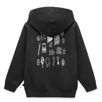 Schulbeginn Geschenk - Kinder Premium Organic Hoodie - Schwarz - Hinten - AI Model Kid Male (0cm)