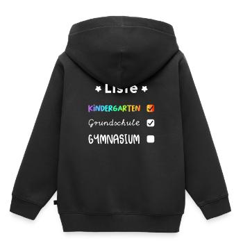 Gymi Einschulung Gymnasium 5. Klasse Geschenk - Kinder Premium Organic Hoodie - Schwarz - Hinten - AI Model Kid Male (0cm)