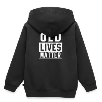 50.geburtstag 50.Geburtstag Mann 50 - Kinder Premium Organic Hoodie - Schwarz - Hinten - AI Model Kid Male (0cm)