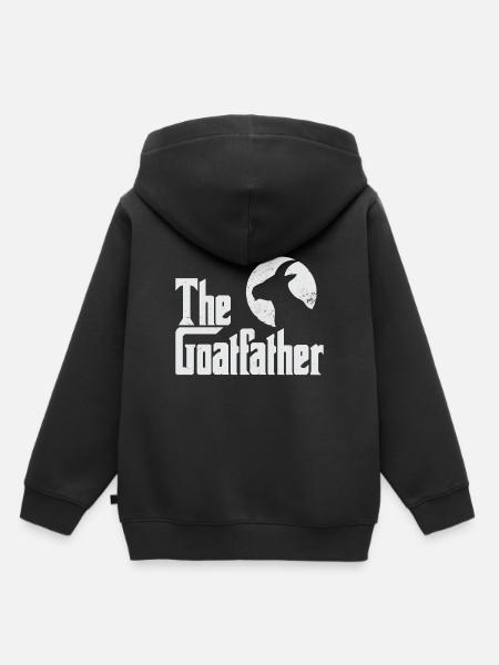 Die Ziege - Kinder Premium Organic Hoodie - Schwarz