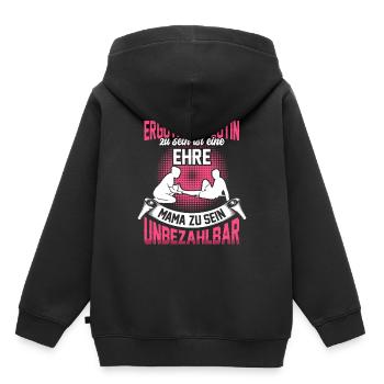 Ergotherapeutin zu sein ist eine Ehre Ergotherapie - Kinder Premium Organic Hoodie - Schwarz - Hinten - AI Model Kid Male (0cm)
