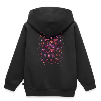 Marine animal Marine animal Aquarist - Kids Premium Organic Hoodie - black - Back - AI Model Kid Male (0cm)