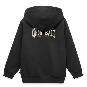 Appât fantôme Appât fantôme Bouclier paranormal Design - Sweat Premium à capuche enfant bio - noir - Dos - AI Model Kid Male (0cm)