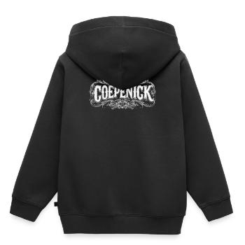 Berlin Köpenick Souvenir Cöpenick Vintage Ornament - Kinder Premium Organic Hoodie - Schwarz - Hinten - AI Model Kid Male (0cm)