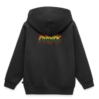 Berlin Köpenick Souvenir Cöpenick Graffiti-Blitz - Kinder Premium Organic Hoodie - Schwarz - Hinten - AI Model Kid Male (0cm)