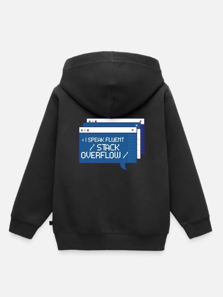 Informatiker Programmierer - Kinder Premium Organic Hoodie - Schwarz