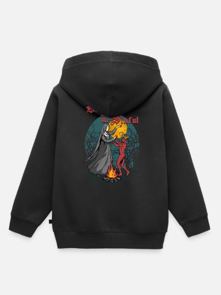Okkultismus Dämonologie Tarot - Kinder Premium Organic Hoodie - Schwarz