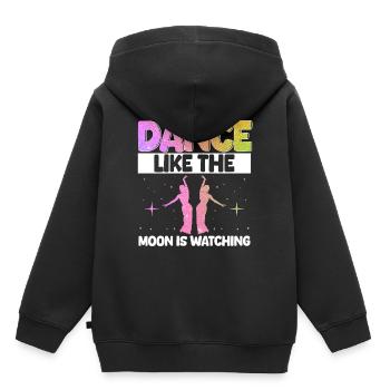 Danse orientale Danseuse orientale - Sweat Premium à capuche enfant bio - noir - Dos - AI Model Kid Male (0cm)