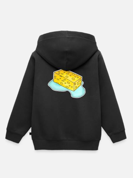 Schwamm - Kinder Premium Organic Hoodie - Schwarz
