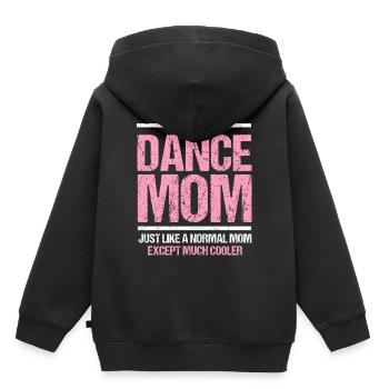 Tanz Mama Tanzen Mutter Disco Geschenk - Kinder Premium Organic Hoodie - Schwarz - Hinten - AI Model Kid Male (0cm)