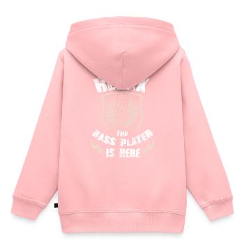 Bassiste bassiste bassiste EADG - Sweat Premium à capuche enfant bio - rose - Dos - AI Model Kid Female (0cm)