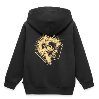 Punk Punks - Sweat Premium à capuche enfant bio - noir - Dos - AI Model Kid Male (0cm)