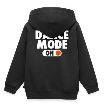 Funny Dance Mode - Sweat Premium à capuche enfant bio - noir - Dos - AI Model Kid Male (0cm)