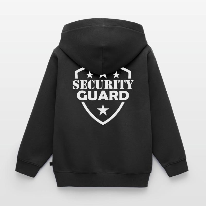 Security Guard Security Security Security Kids Premium Organic Hoodie